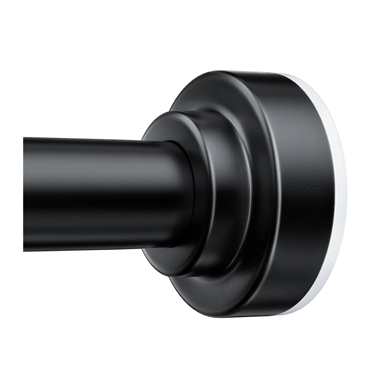 Shower Curtain Rod, 18-63.9 Inch Adjustable Spring Tension Curtain Rod, Never Rust Anti-slip Show... | Wayfair North America