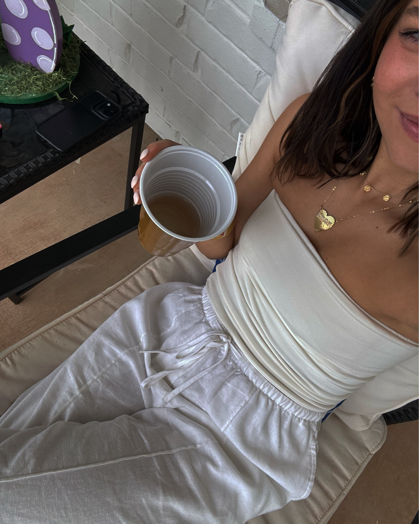 Took the weekend off to soak in the sacrifice that was made 🕊️ wore the softest top from @shopwithbelen and paired with a comfy linen pant from @target 

#designer #interiordesign #shopwithbelen #springfashion #springstyle

#LTKxTarget