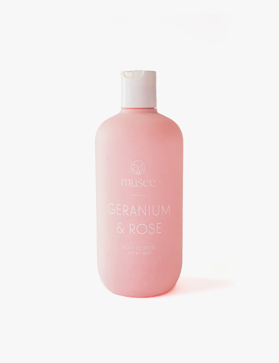 Geranium & Rose Body Lotion | Musee