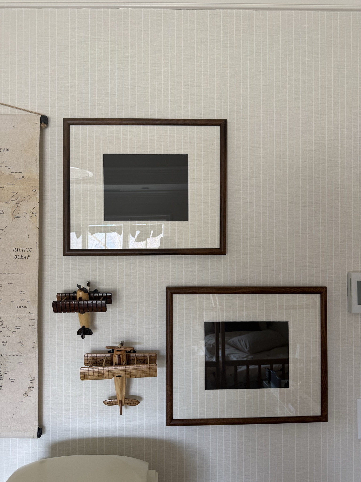 Slowly, but surely finalizing all the home decor!!! 

Wallpaper: Thibaut SUITED STRIPE (T44026), Colorway: Beige


#LTKKids #LTKHome #LTKmomlife