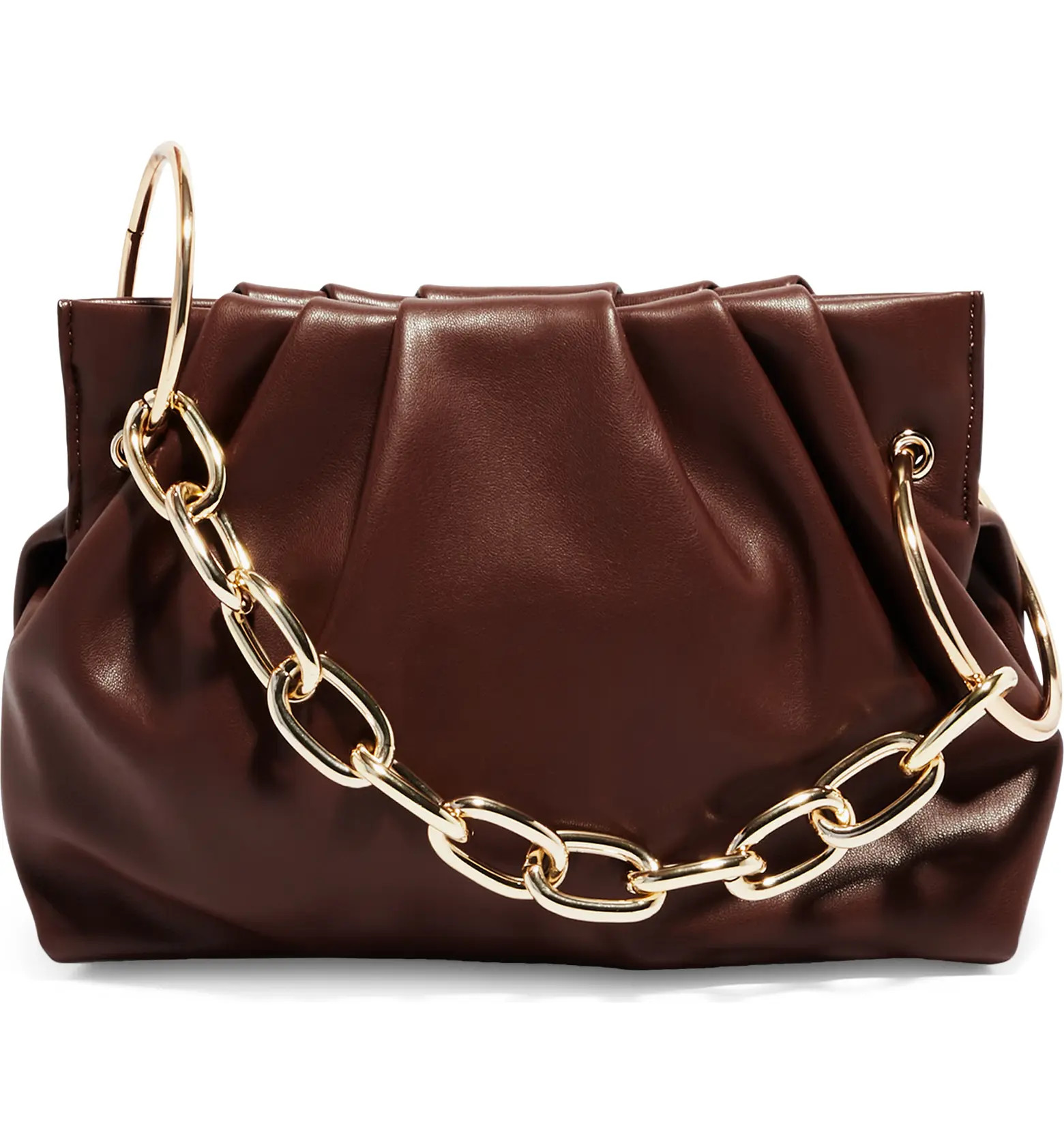 Chill Vegan Leather Frame Clutch | Nordstrom