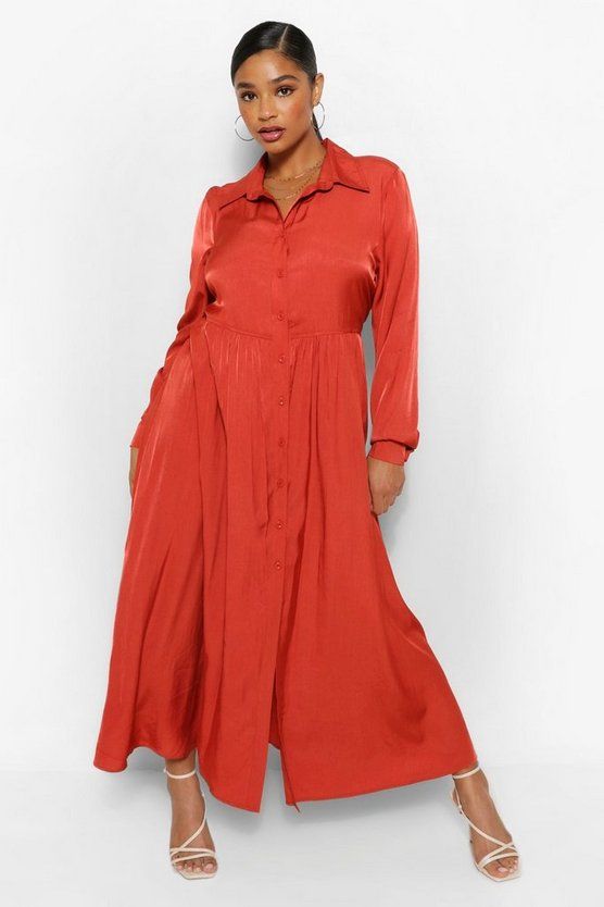 Plus Oversized Maxi Shirt Dress | Boohoo.com (UK & IE)