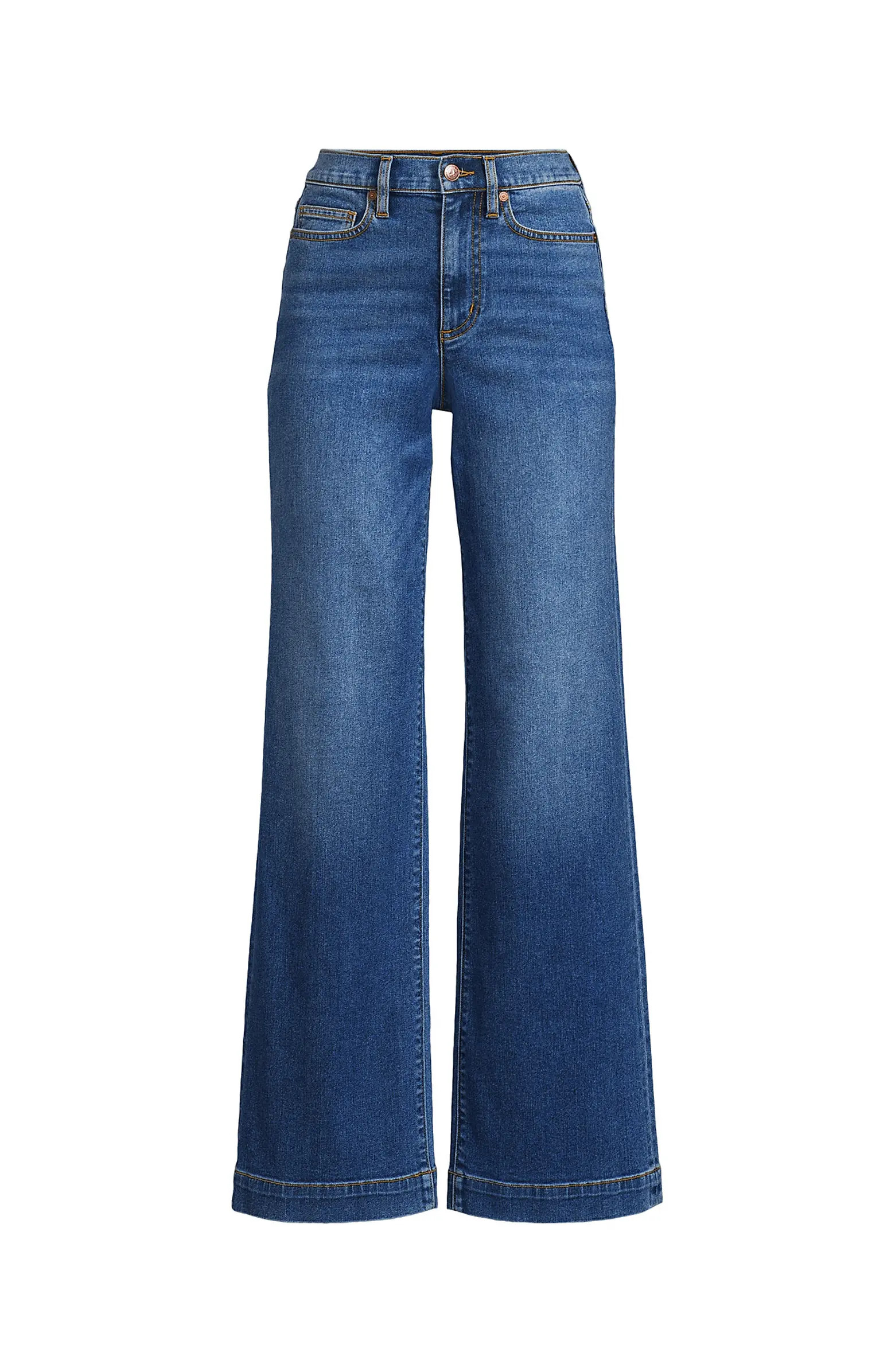 Recover High Rise Wide Leg Blue Jeans | Nordstrom
