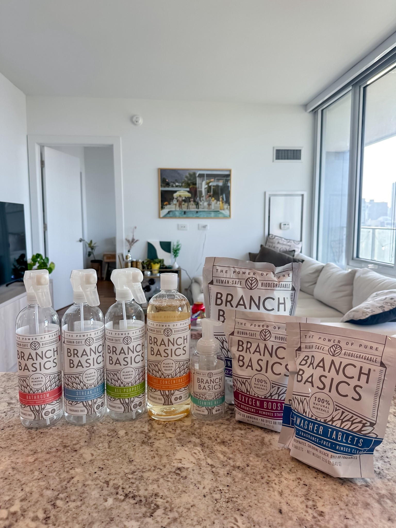 Non toxic cleaning products 🧼🫧

Set a goal this year to try and start focusing more on the products I use. Instead of wasting the products I already had, I waited until they were gone before switching to branch basics non toxic cleaning supplies. 

#LTKHome #LTKFamily #LTKKids