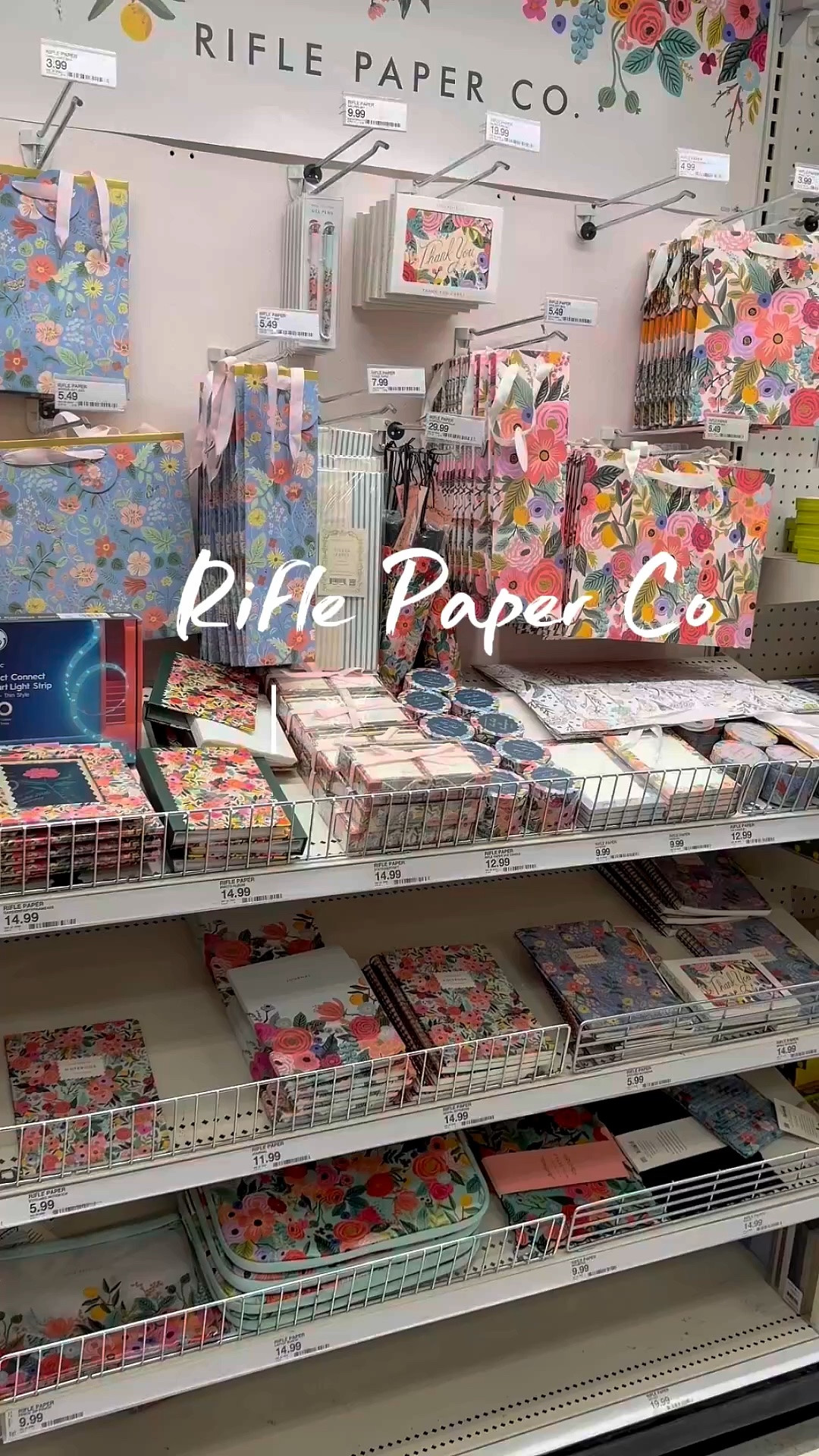 Target really knew what they were doing with this new Rifle Paper Co. collection 💐✨ I went in for essentials and left wanting every single floral notebook, planner, and mug. Which piece is your favorite? 👀

#TargetFinds #RiflePaperCo #TargetStyle #StationeryAddict #PlannerCommunity #DeskDecor #TargetHaul #CuteFinds #OrganizationGoals #PaperLover