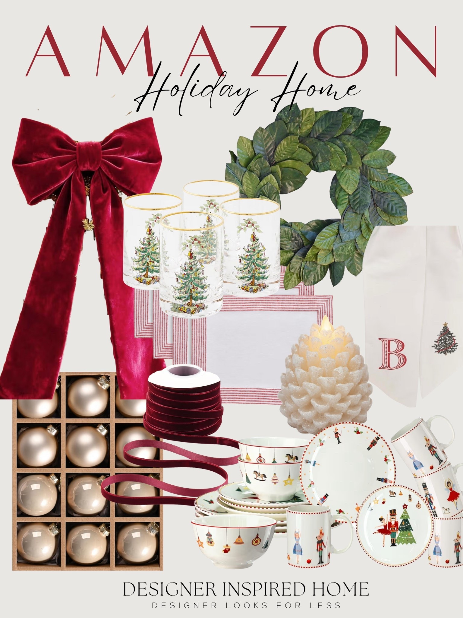 Amazon holiday home finds 

#LTKFindsUnder50 #LTKHoliday #LTKHome