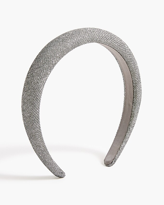 Glitter puff headband | J.Crew Factory
