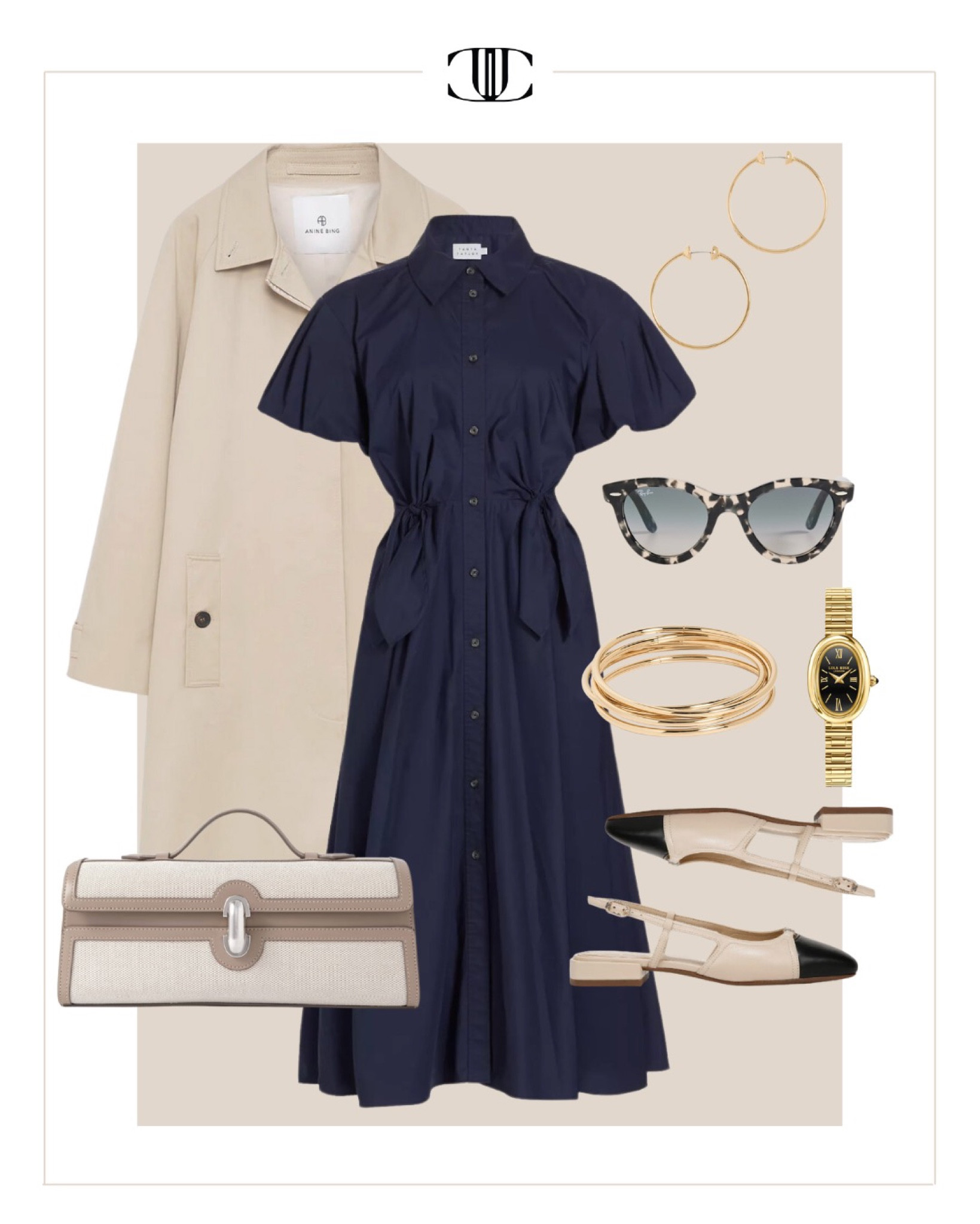 The spring wardrobe checklist is here and it’s all about versatile pieces to transition into warmer weather. Here are a few key pieces to dress up or down many spring outfits including lightweight sweaters, trench coats, a good denim jacket and a few other items. 

Spring outfit, summer outfit, sunglasses, watch, earrings, casual outfit, trench coat, dress, flats

#LTKover40 #LTKshoecrush #LTKstyletip