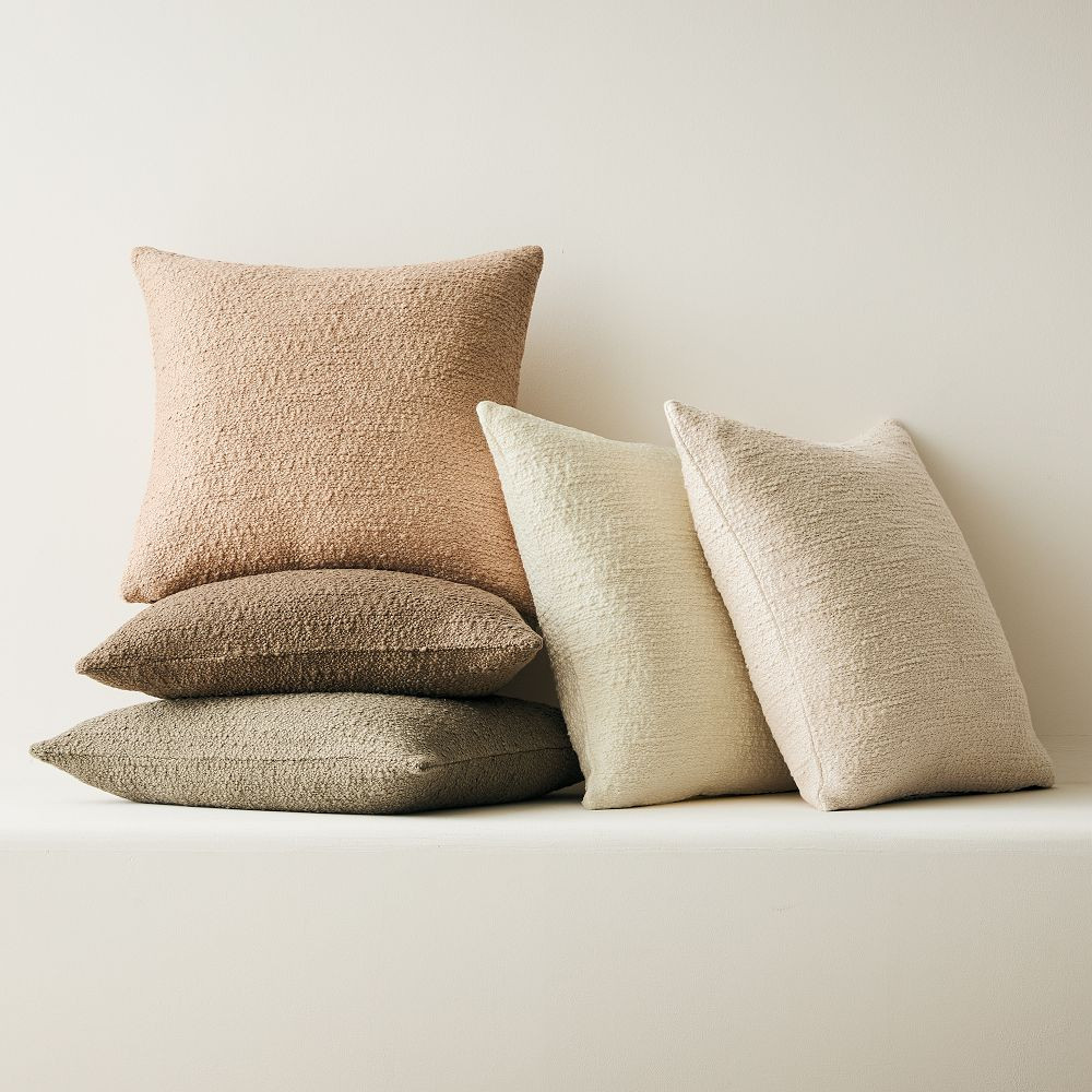 Slubby Boucle Pillow Cover | West Elm (US)