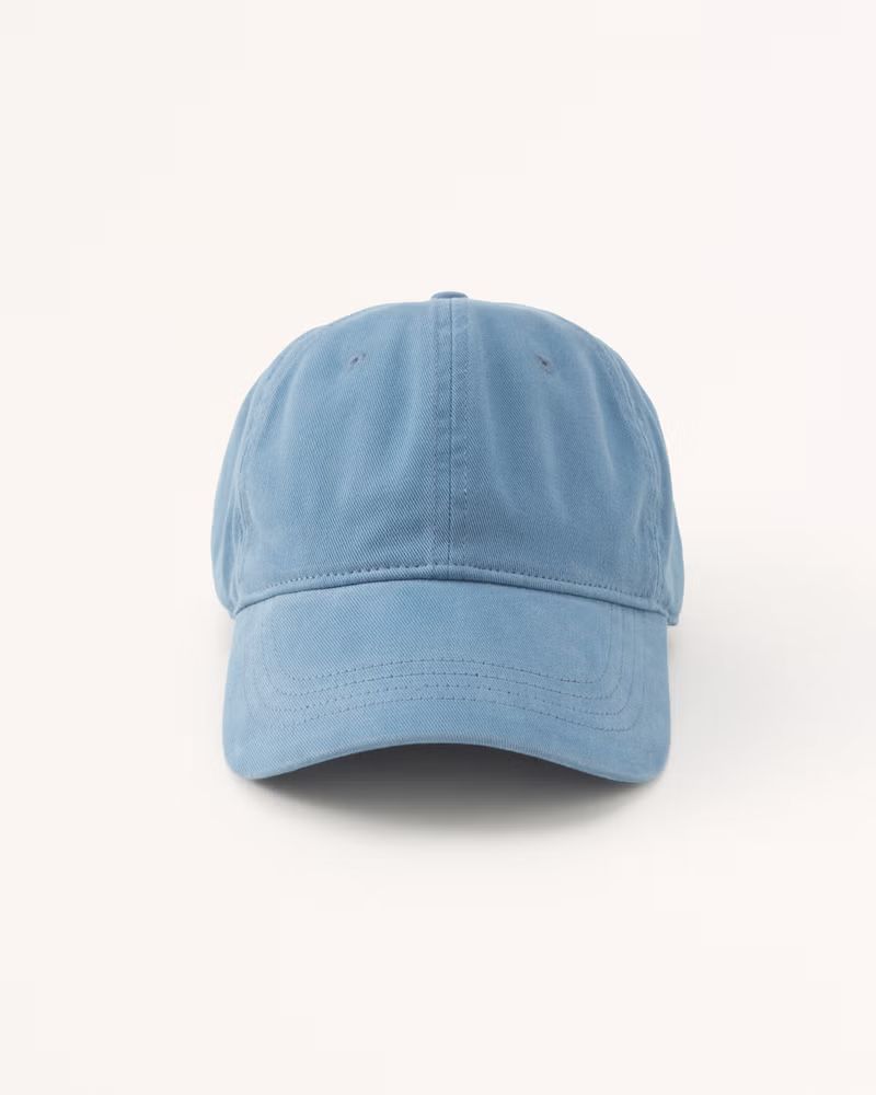 Women's Essential Baseball Hat | Women's Clearance - New Styles Added | Abercrombie.com | Abercrombie & Fitch (US)