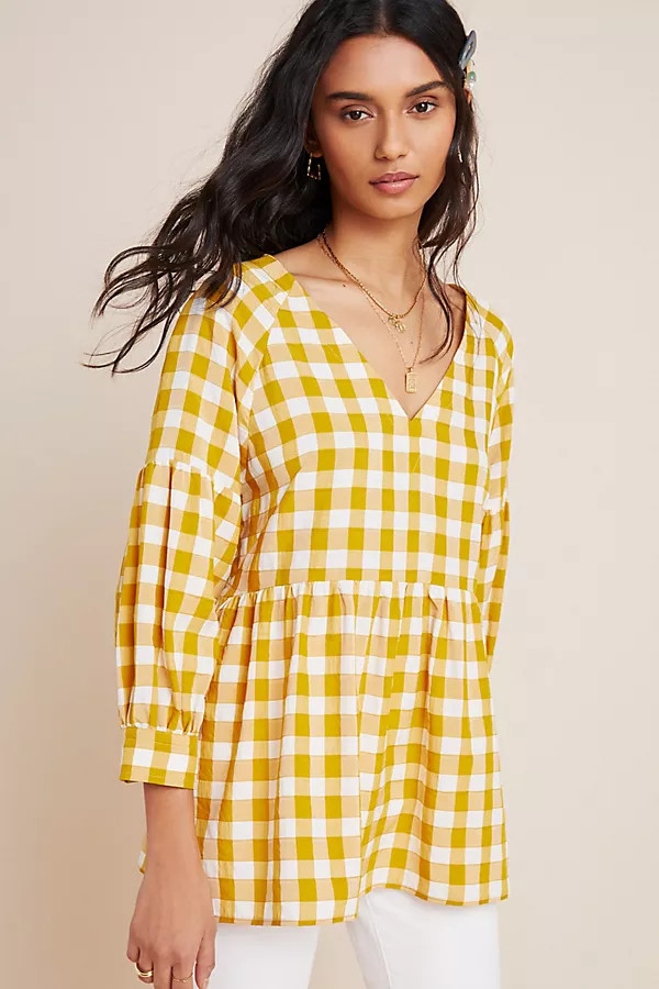 April Babydoll Blouse | Anthropologie (US)