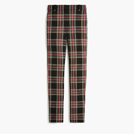 Full-length Ruby pant in Stewart tartan | J.Crew Factory