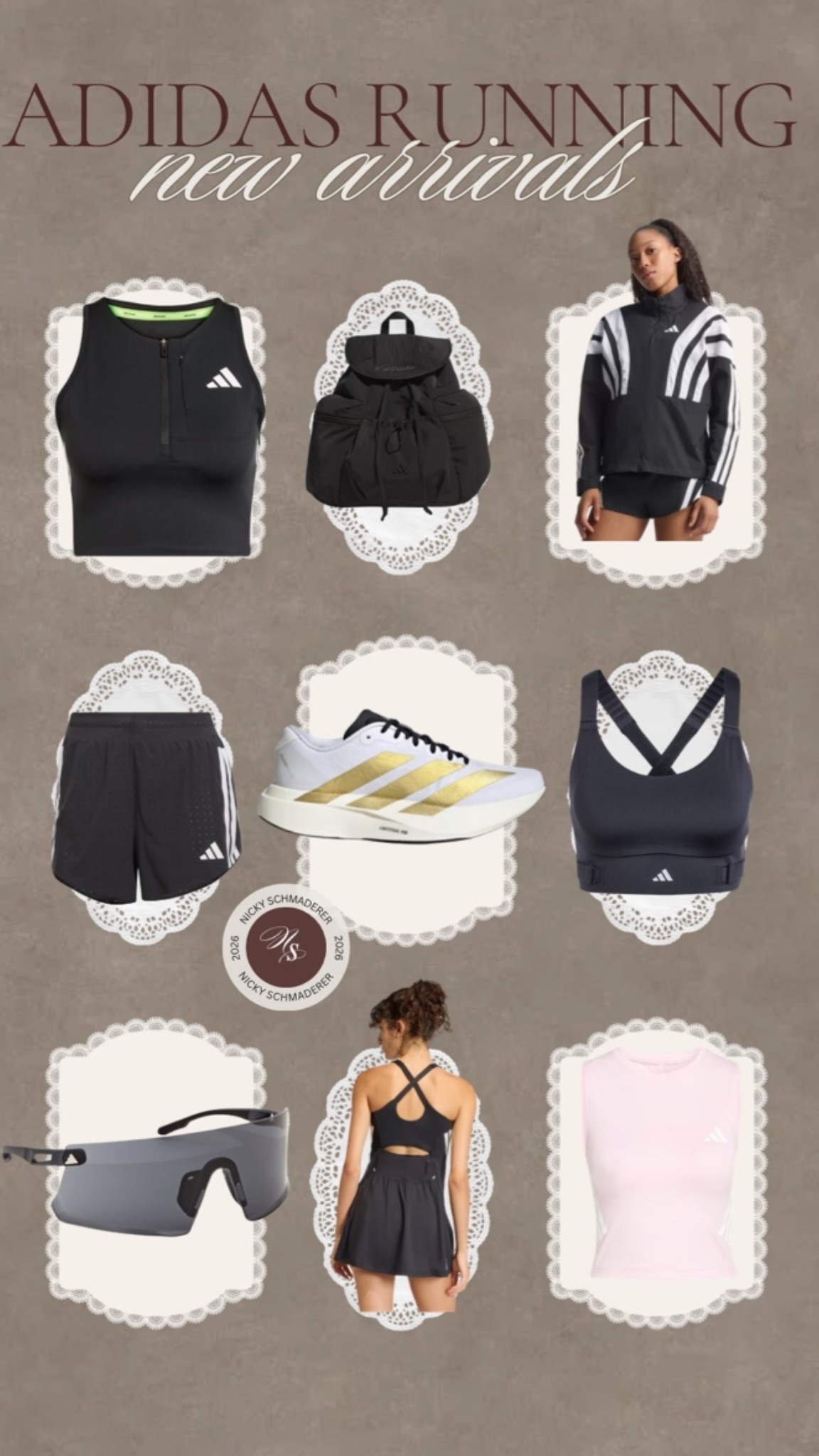 @adidas running selects for your next race or training session!

Active 
Workout clothes

#LTKActive #LTKfitnessgoals #LTKSeasonal