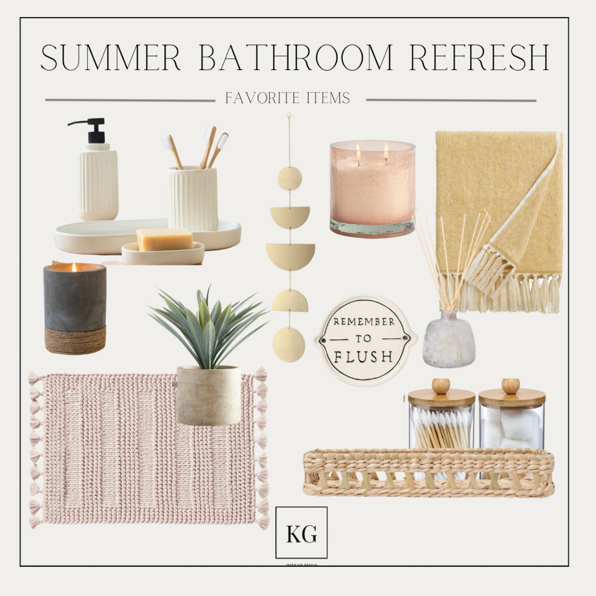 Stay cool and refreshed in your summer oasis! 

#LTKstyletip #LTKSeasonal #LTKhome