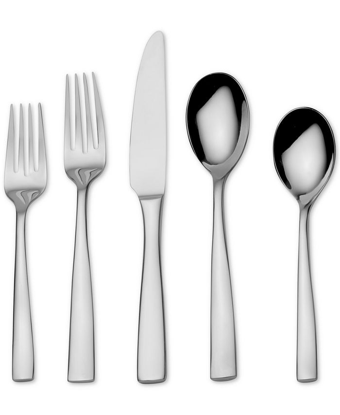 Mikasa
          
  
  
      
          Delano Satin 20-Piece Flatware Set, Service for 4 | Macys (US)