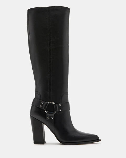 LOLLY BLACK LEATHER | Steve Madden (US)