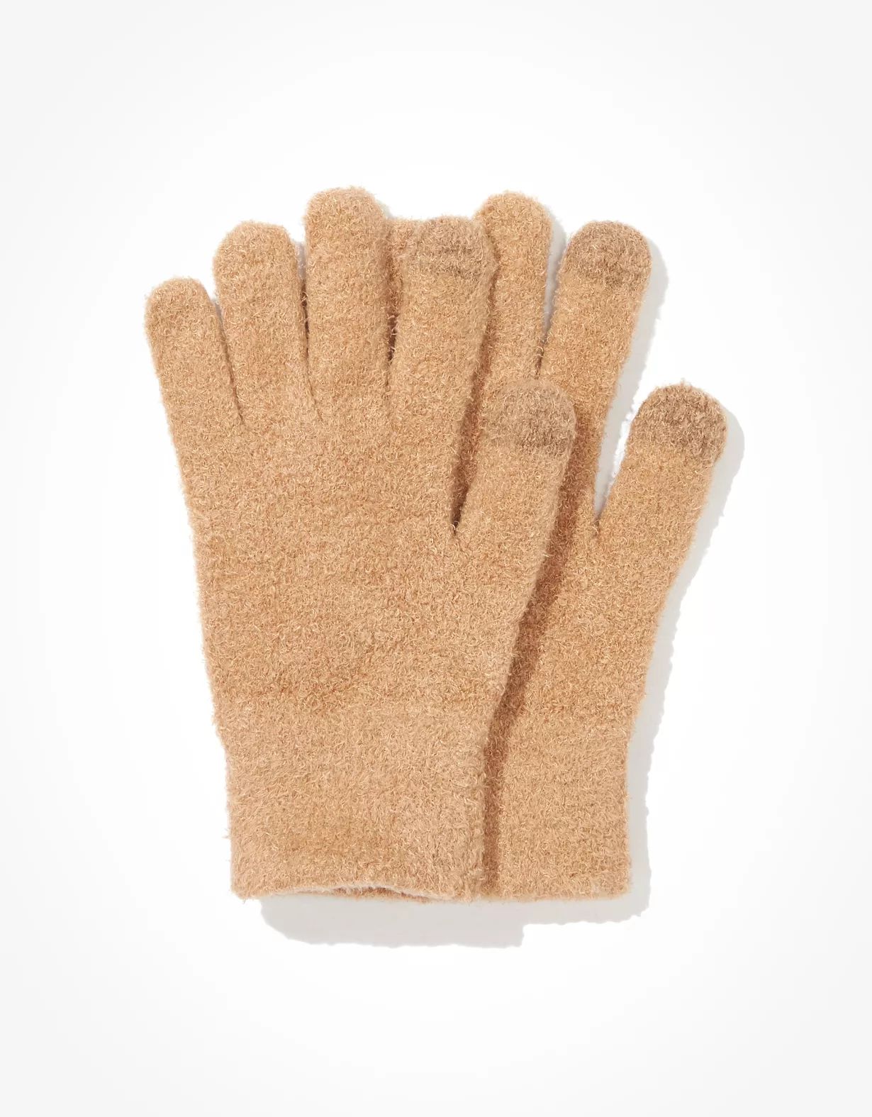 AE Fuzzy Touchpoint Glove | American Eagle Outfitters (US & CA)