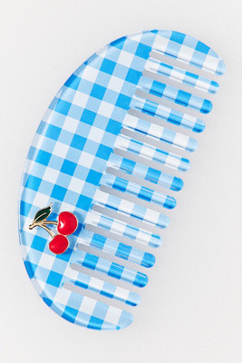 Picnic Collection Gingham Comb With Cherry Gem | Anthropologie (US)