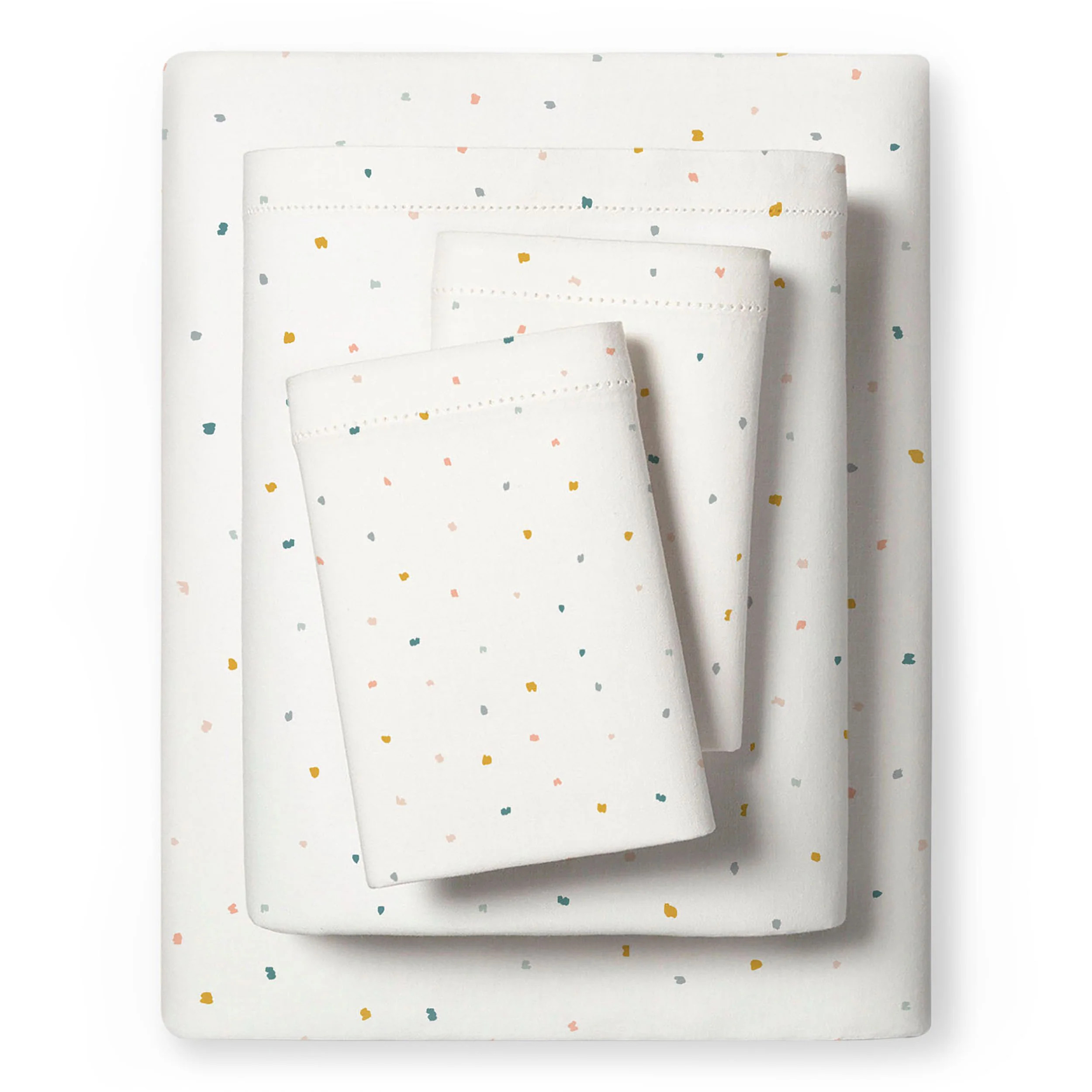 Organic Cotton Sheet Set - Dotty | Makemake Organics
