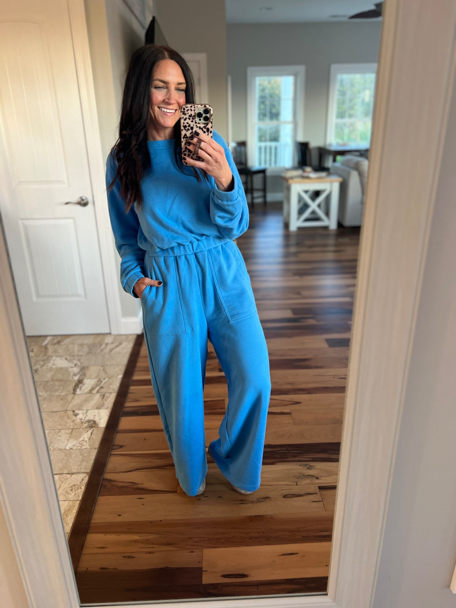 The comfiest jumpsuit! And it’s on sale! Petite friendly, runs large. Comes in several colors! I wear a tank underneath since the back dips just below my bra line.


#LTKootd #LTKOver40 #LTKPetite
