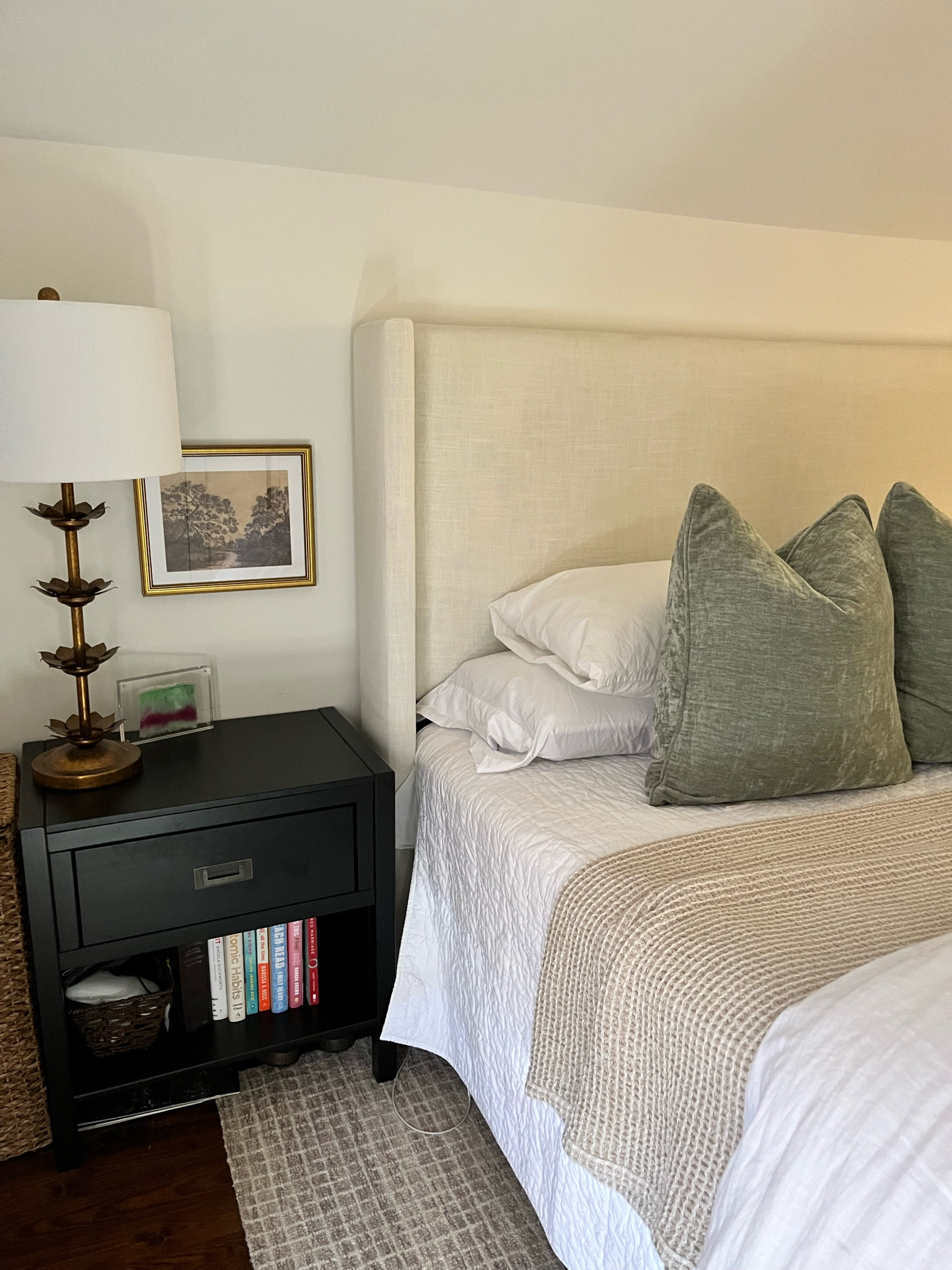 Our @potterybarn bedding! Its been amazing - we love it.

#LTKhome