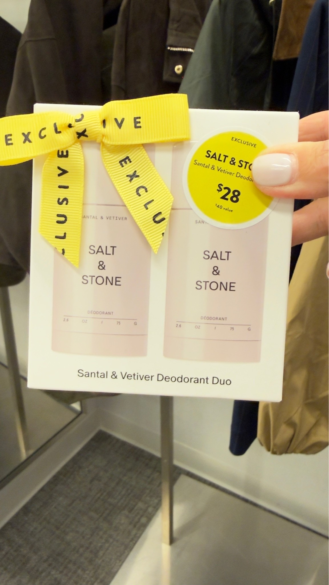 My favorite deodorant is on sale! It’s clean and smells just like Le Labo 33 :)

#LTKSaleAlert #LTKBeauty