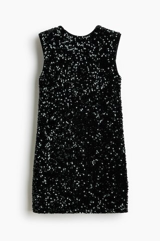 H & M - Bow-Detail Sequined Dress - Green | H&M (US + CA)