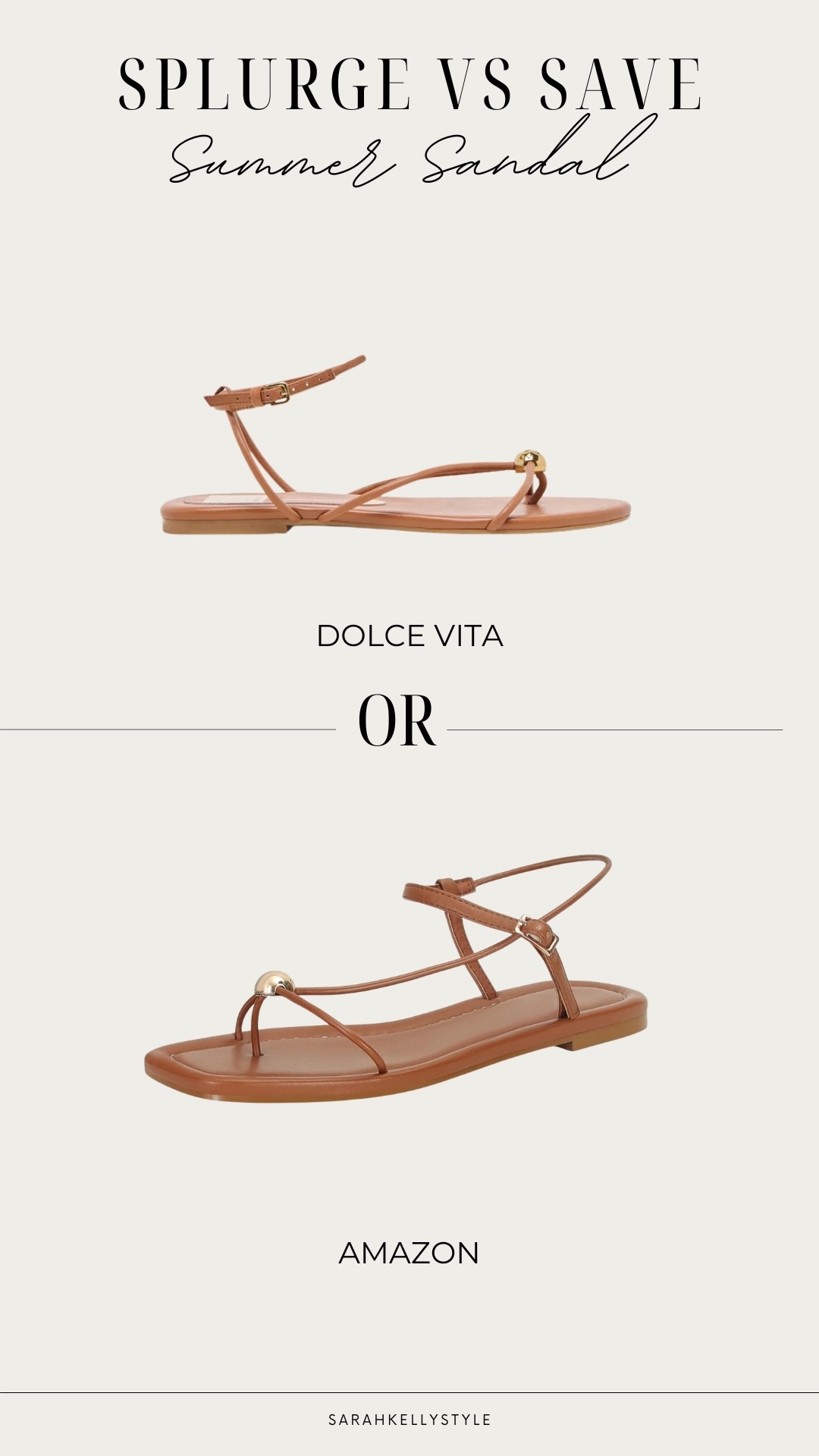 Found a similar pair to my favorite dolce vita sandals! Great options for different budgets!

#LTKSaleAlert #LTKSeasonal #LTKOver40