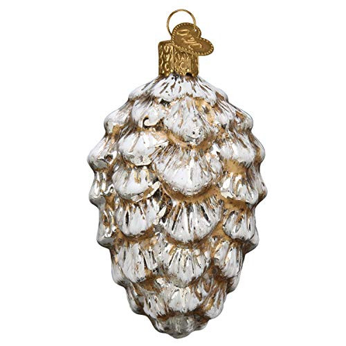 Old World Christmas Vintage Ponderosa Pine Cone Glass Blown Ornaments for Christmas Tree | Amazon (US)