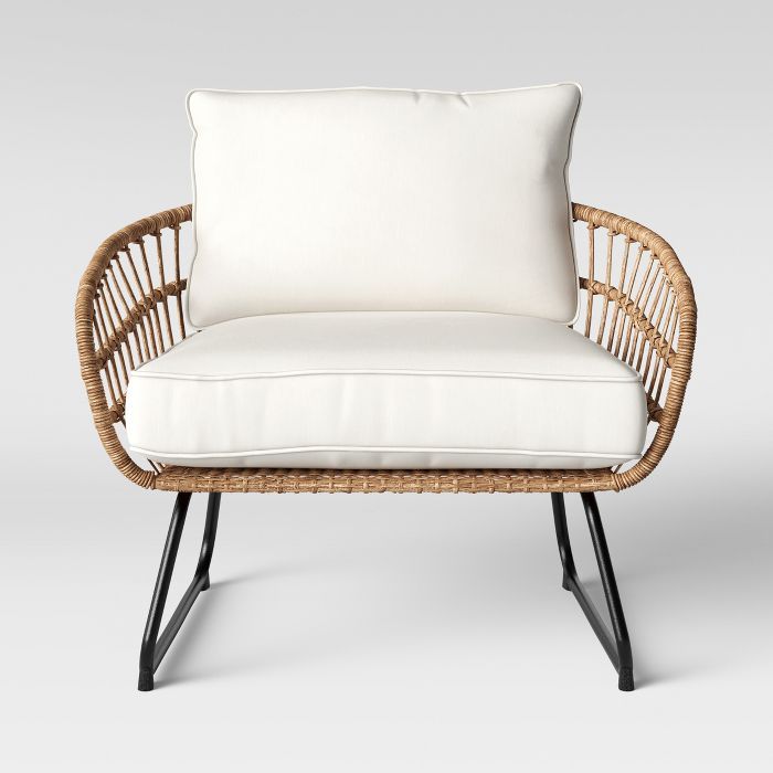 Southport Patio Chair + Half Linen - Opalhouse™ | Target