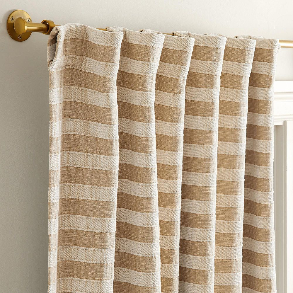 Heritage Stripe Blackout Curtain, Set of 2 | Pottery Barn Teen