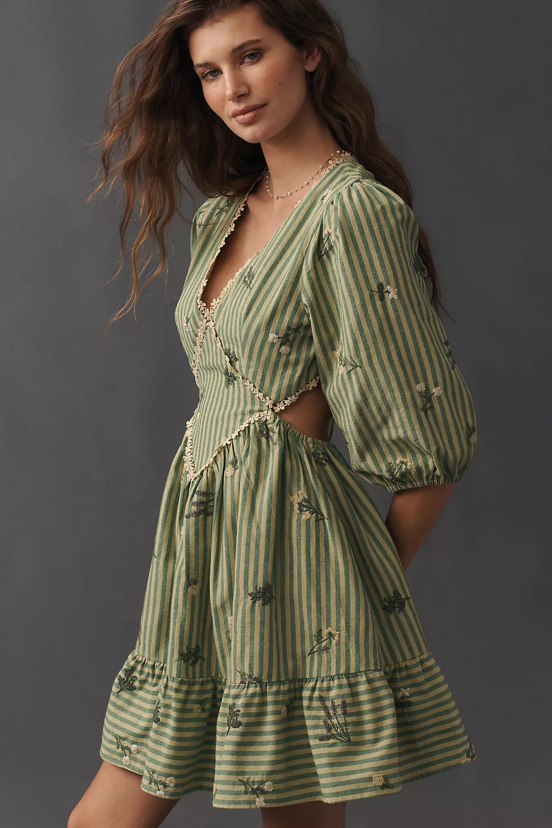 Jacquie The Label Romona Open-Back Cutout Dress | Anthropologie (US)