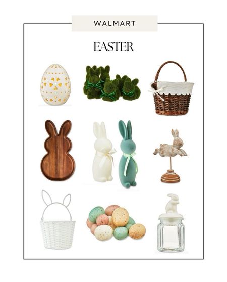 Walmart Easter bunnies, baskets, and decor 

#LTKfindsunder50 #LTKhome #LTKSeasonal
