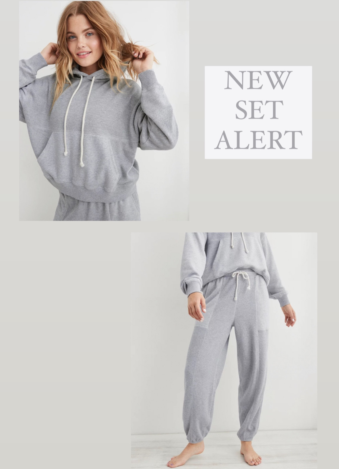 How cute is this set for autumn?? Comes in many colors! #sweatset #cozyset #aeriesale 

#LTKfindsunder100 #LTKsalealert
