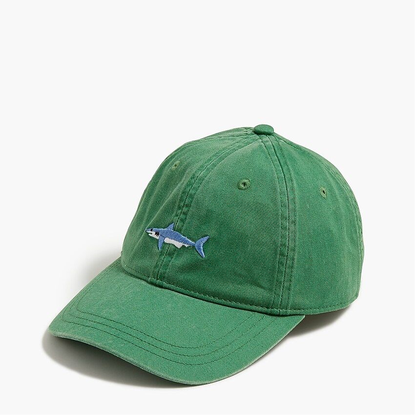 Boys' shark baseball hat | J.Crew Factory