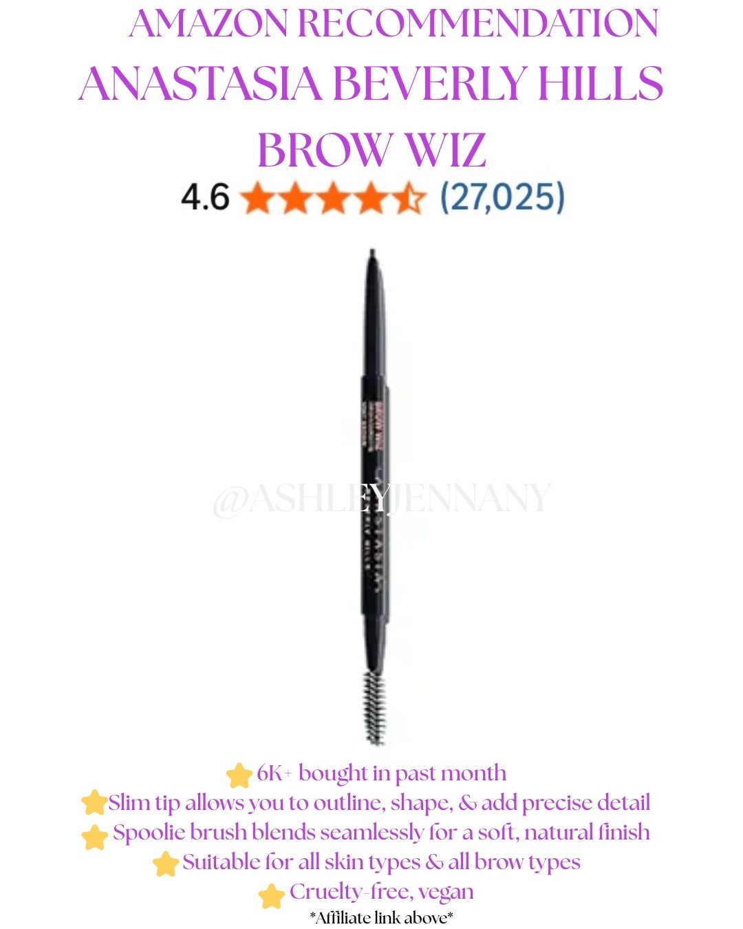 Anastasia Beverly Hills brow wiz

#LTKSaleAlert #LTKBeauty #LTKgrwm