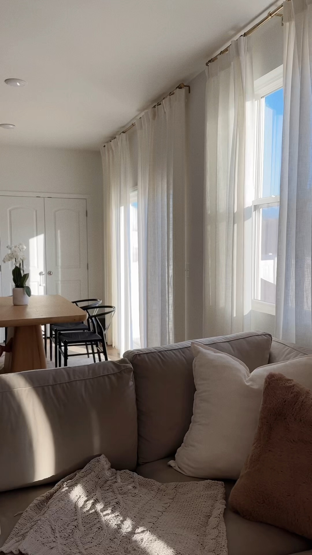 curtains that got almost 2 mil views fitting right in at the new house 💌 I send these to all my friends/family and have them in every room 🕊️

#LTKHome #LTKmomlife #LTKmorningroutine