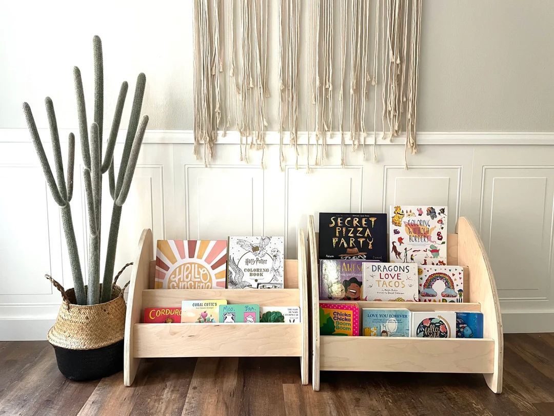 Montessori Bookcase for Toddler, Toddler Bookshelf, FREE SHIPPING - Etsy | Etsy (US)