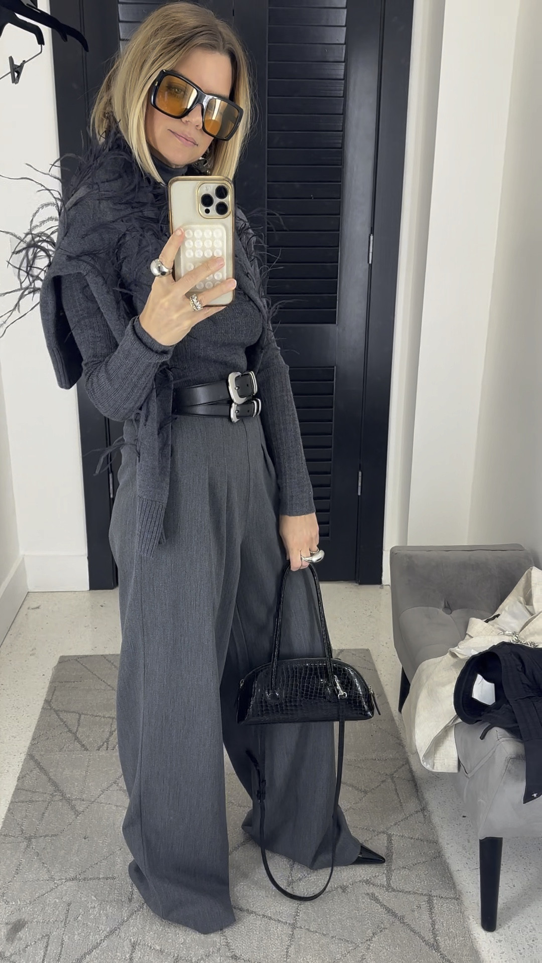 This is how I styled pieces from the Tanya Taylor trunk show for FALL 2024 🖤

#feathers #grey #monochrome #greymonochrome #wardrobestylist

#LTKover40 #LTKworkwear #LTKSeasonal