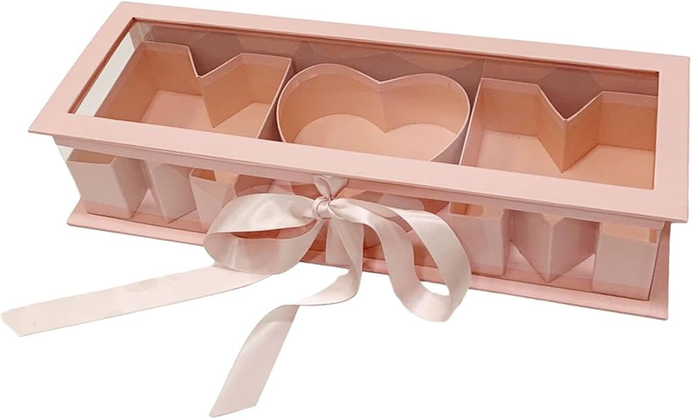 Mom Empty Flower Box Flower Soap Box Flower Arrangement Fashion Fillable Gift Box for DIY Decorat... | Amazon (US)