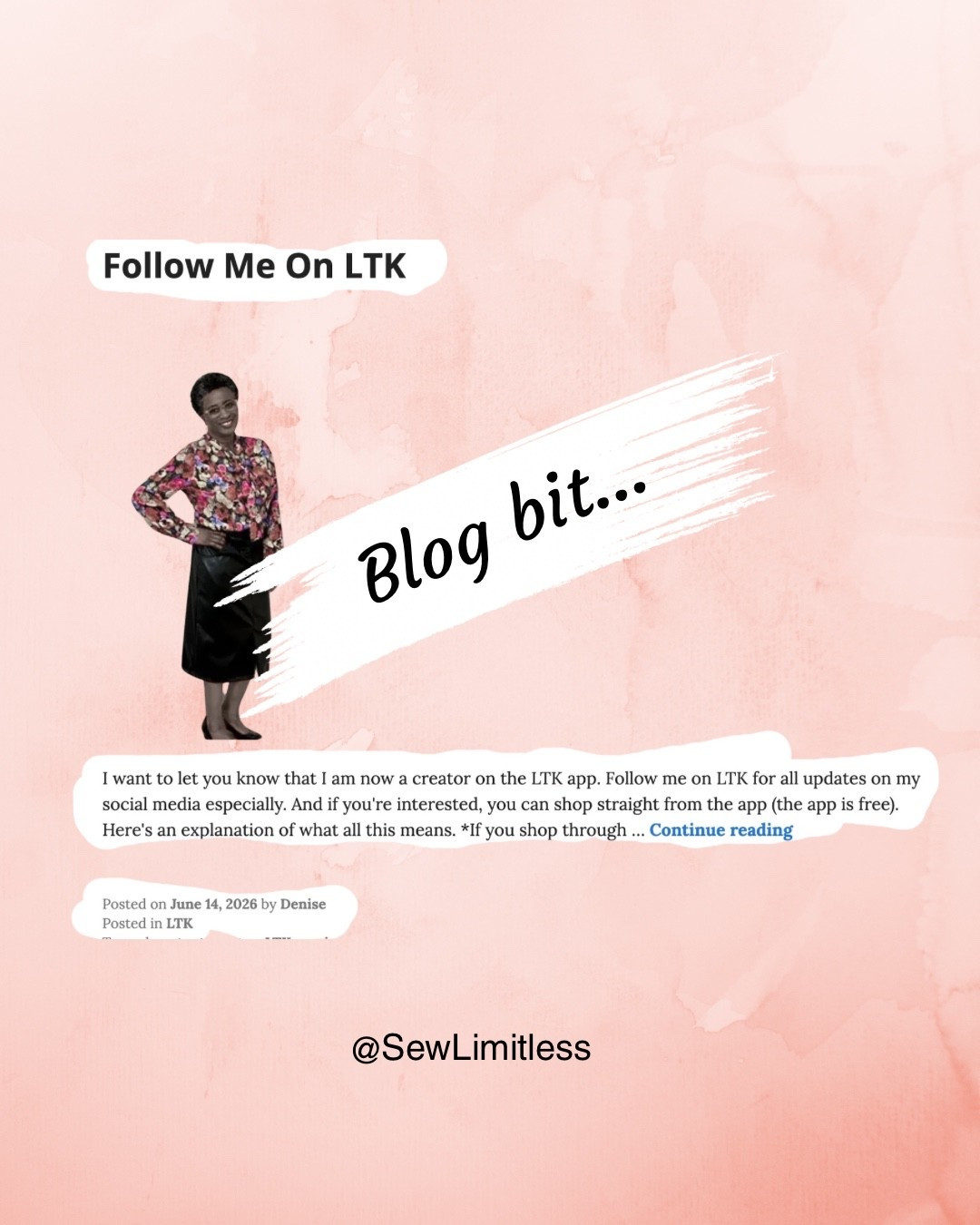 I wrote a blog post telling my readers how they can follow me on LTK! It’s in my linktree and here: 
https://sewlimitless.com/follow-me-on-ltk/

#LTKU #LTKvlog #LTKstorytime