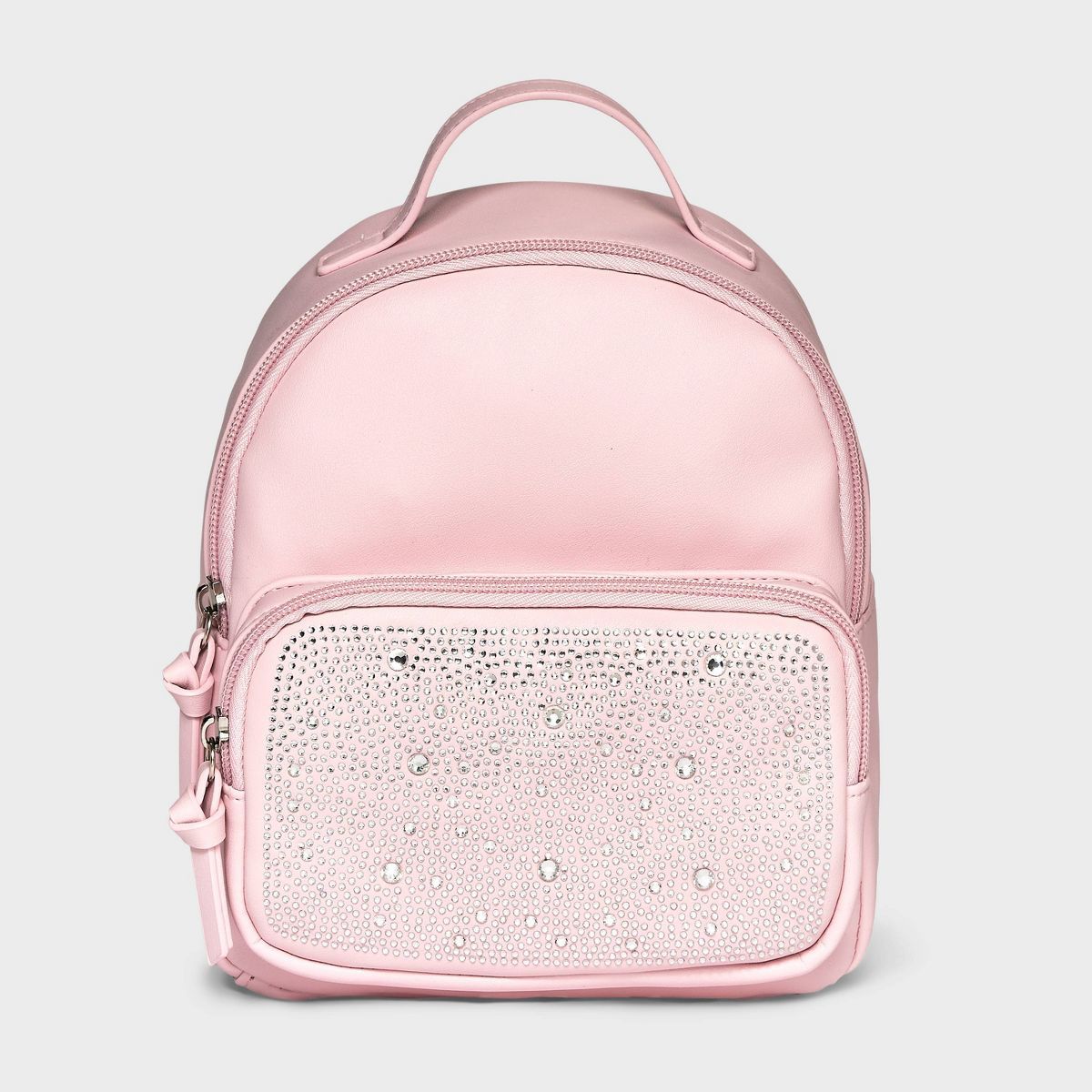 Girls' Rhinestone 8.75" Mini Backpack - art class™ Pink | Target