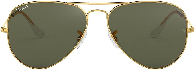 Ray-Ban RB3025 Classic Polarized Aviator Sunglasses | Amazon (US)