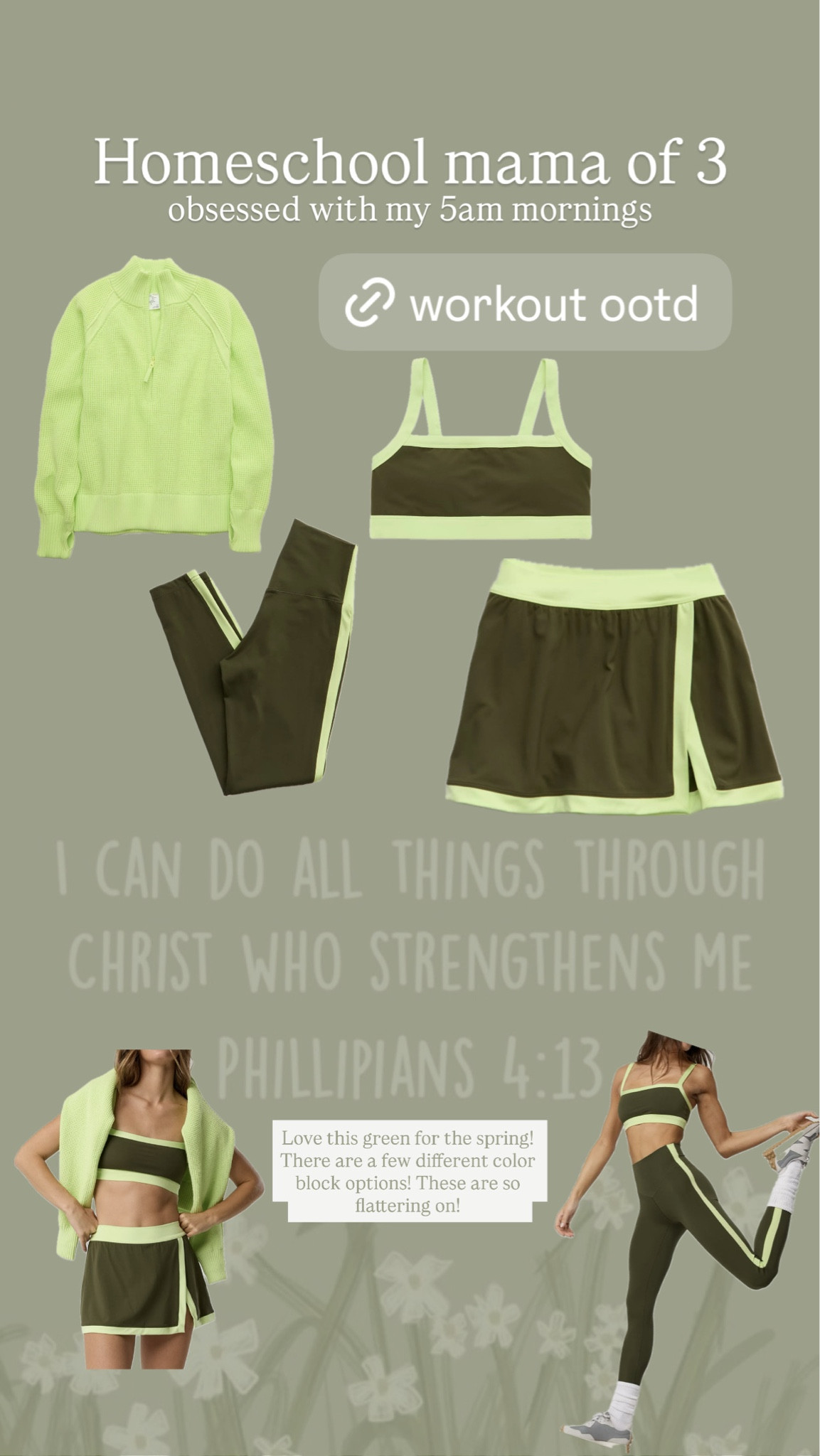 Homeschool mama of 3 workout ootd 💚

#LTKootd #LTKfitnessgoals #LTKmorningroutine