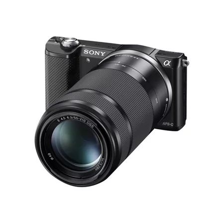 Sony a5000 ILCE-5000 - Digital camera - mirrorless - 20.1 MP - APS-C - 3x optical zoom 16-50mm and 5 | Walmart (US)