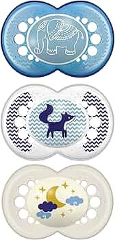 MAM Original Day & Night Baby Pacifier, Nipple Shape Helps Promote Healthy Oral Development, Glow... | Amazon (US)