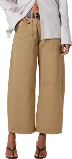 Citizens of Humanity Ayla Wide Leg Utility Twill Pants | Nordstrom | Nordstrom
