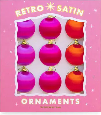 Mini Retro Satin Ornaments | Nordstrom