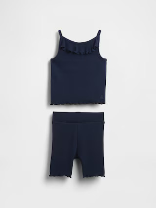 Baby & Toddler Ruffle Rib Outfit Set | Gap (US)