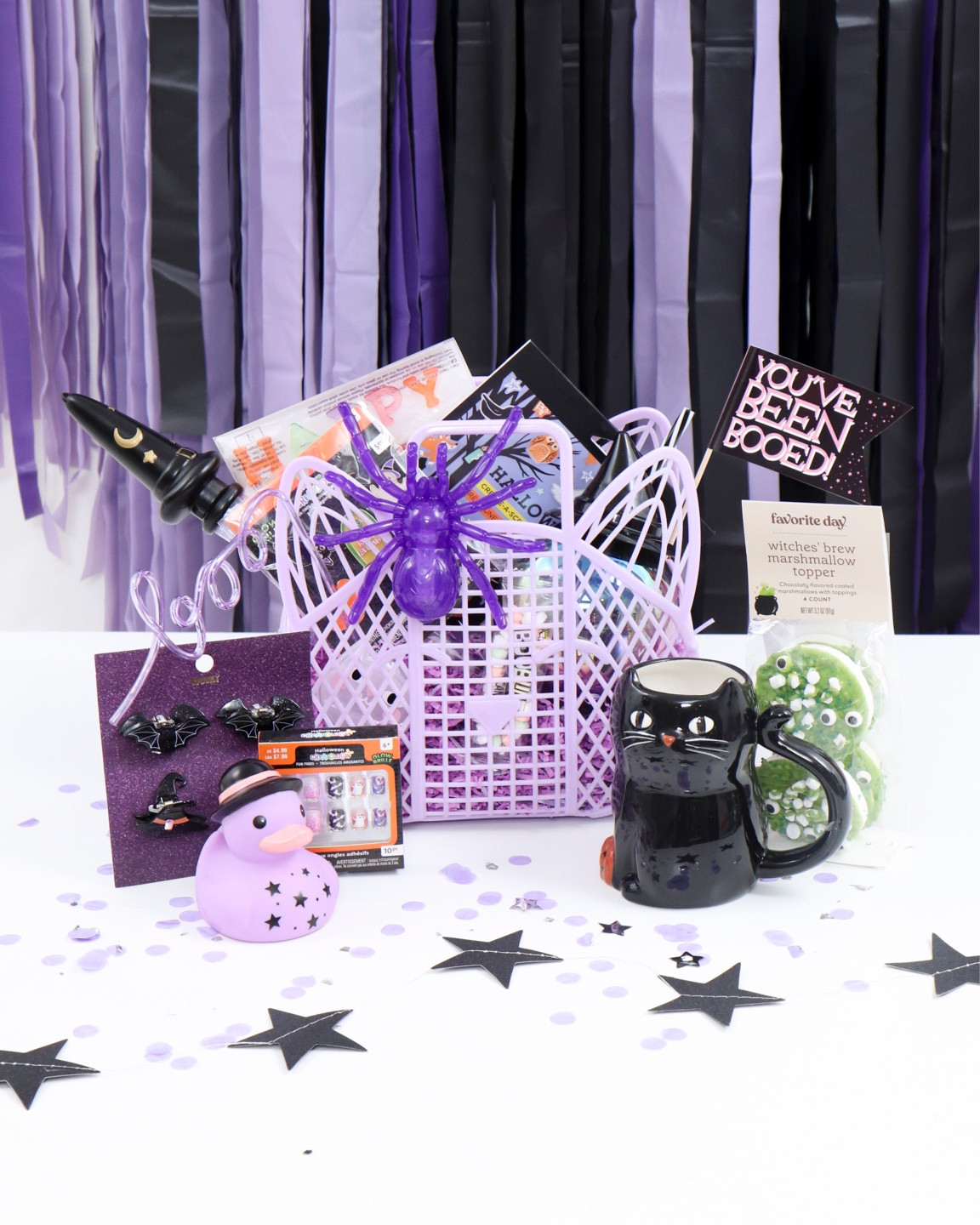 Tween BOO basket!
Comment BOO for 🛒🔗 sent direct to your DMs!
👻🧺🐈‍⬛

I used one of the cute cat Halloween jelly baskets from Target this year and filled it with Halloween themed #tweenapproved finds. #boobasketideas #tweenboobasket #tweengiftideas

#LTKGiftGuide #LTKkids #LTKHalloween